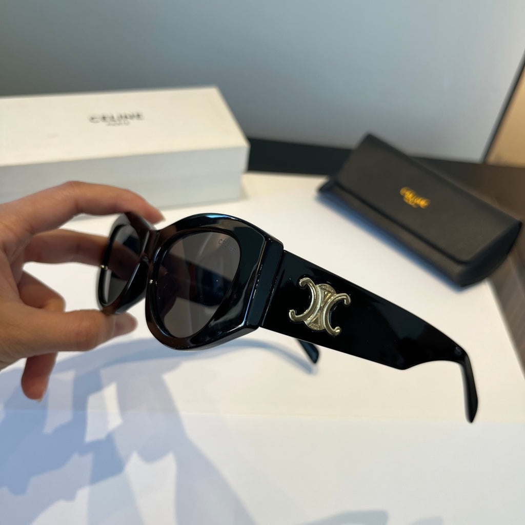 Celine Fashion Black Lens Sunglasses for Men & Women - 358333 - detail image 4