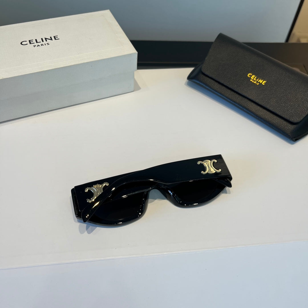 Celine Fashion Black Lens Sunglasses for Men & Women - 431984 - detail image 11