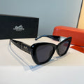 Hermès Oversized Black Lens Sunglasses for Women - 158684