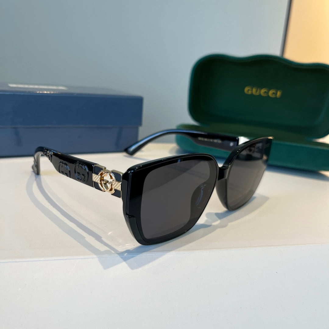 Gucci Oversized Black Lens Sunglasses for Women - 997562