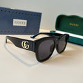 Gucci Oversized Black Lens Sunglasses for Men & Women - 464977