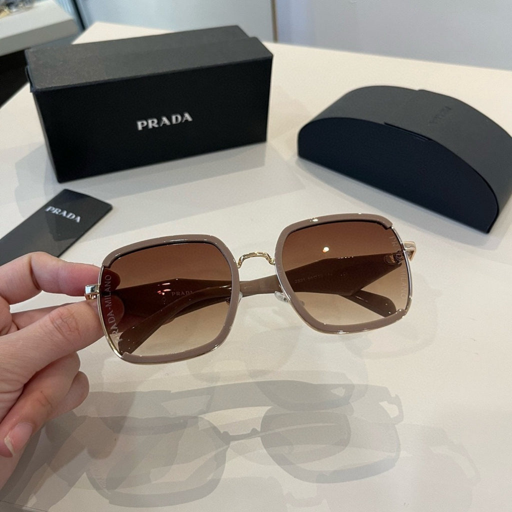 Prada Fashion Brown Lens Sunglasses for Men & Women - 487096 - detail image 5
