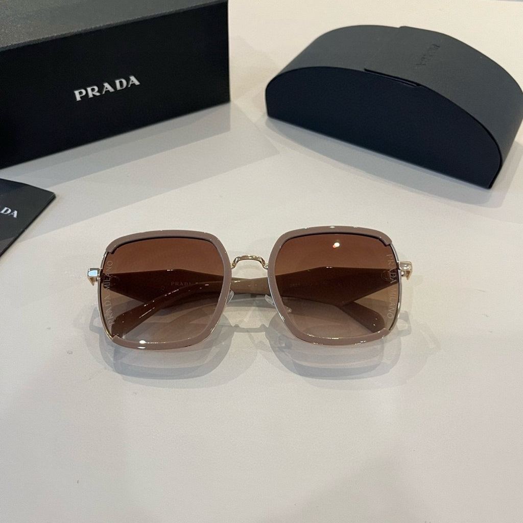Prada Fashion Brown Lens Sunglasses for Men & Women - 432081 - detail image 4