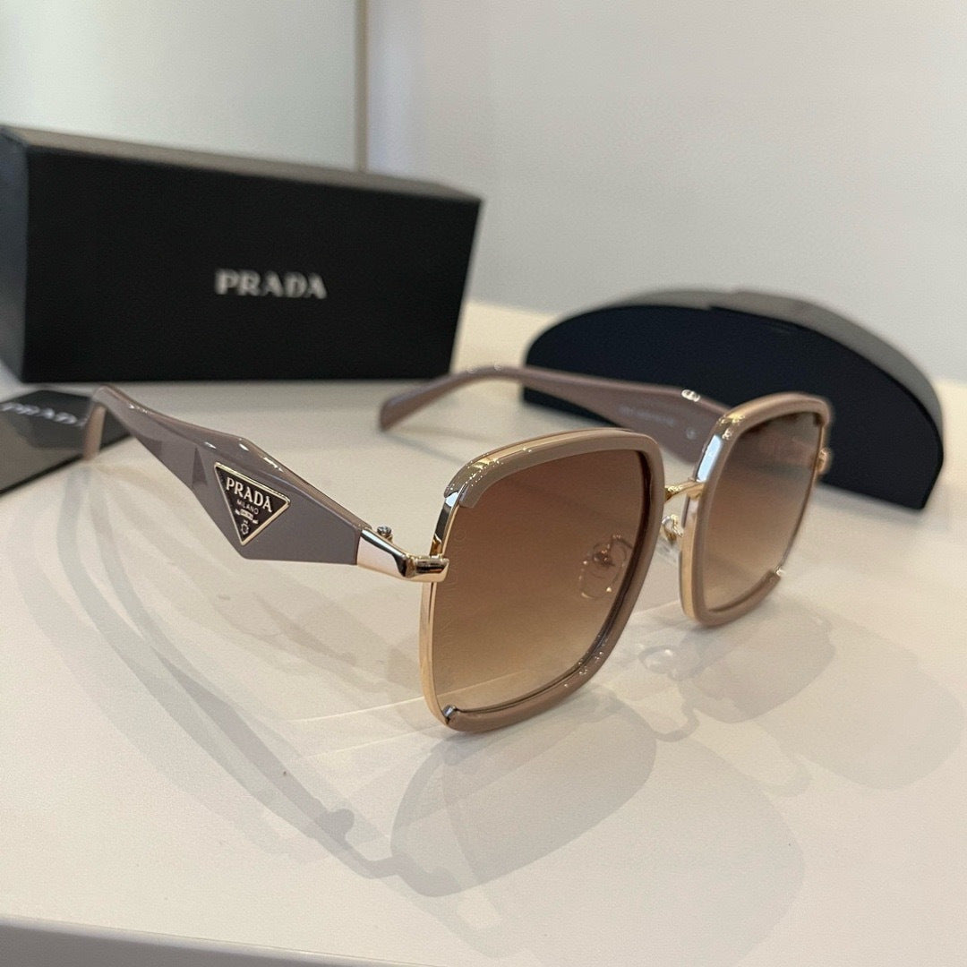 Prada Fashion Brown Lens Sunglasses for Men & Women - 432081