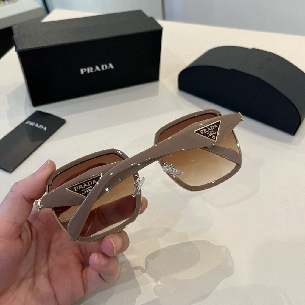 Prada Fashion Brown Lens Sunglasses for Men & Women - 432081 - detail image 7