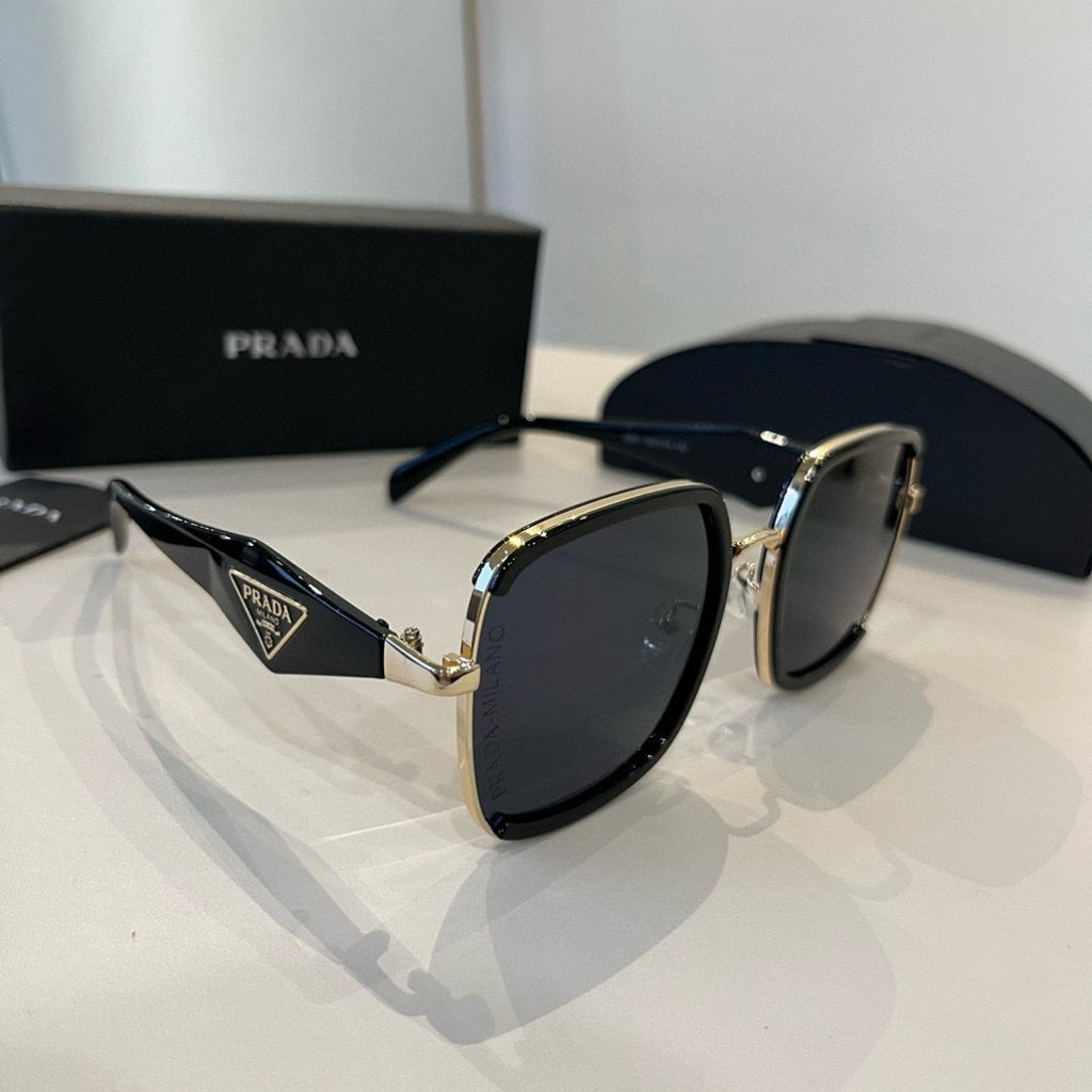 Prada Fashion Silver Lens Sunglasses for Men & Women - 398970