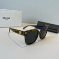 Celine Fashion Black Lens Sunglasses for Men & Women - 398861