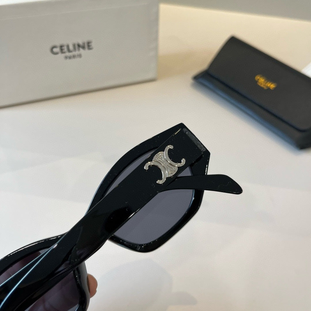 Celine Fashion Black Lens Sunglasses for Men & Women - detail image 5