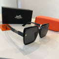 Hermès Round Black Lens Sunglasses for Women - 358938