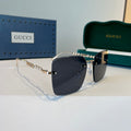Gucci Oversized Silver Lens Sunglasses for Women - 866912