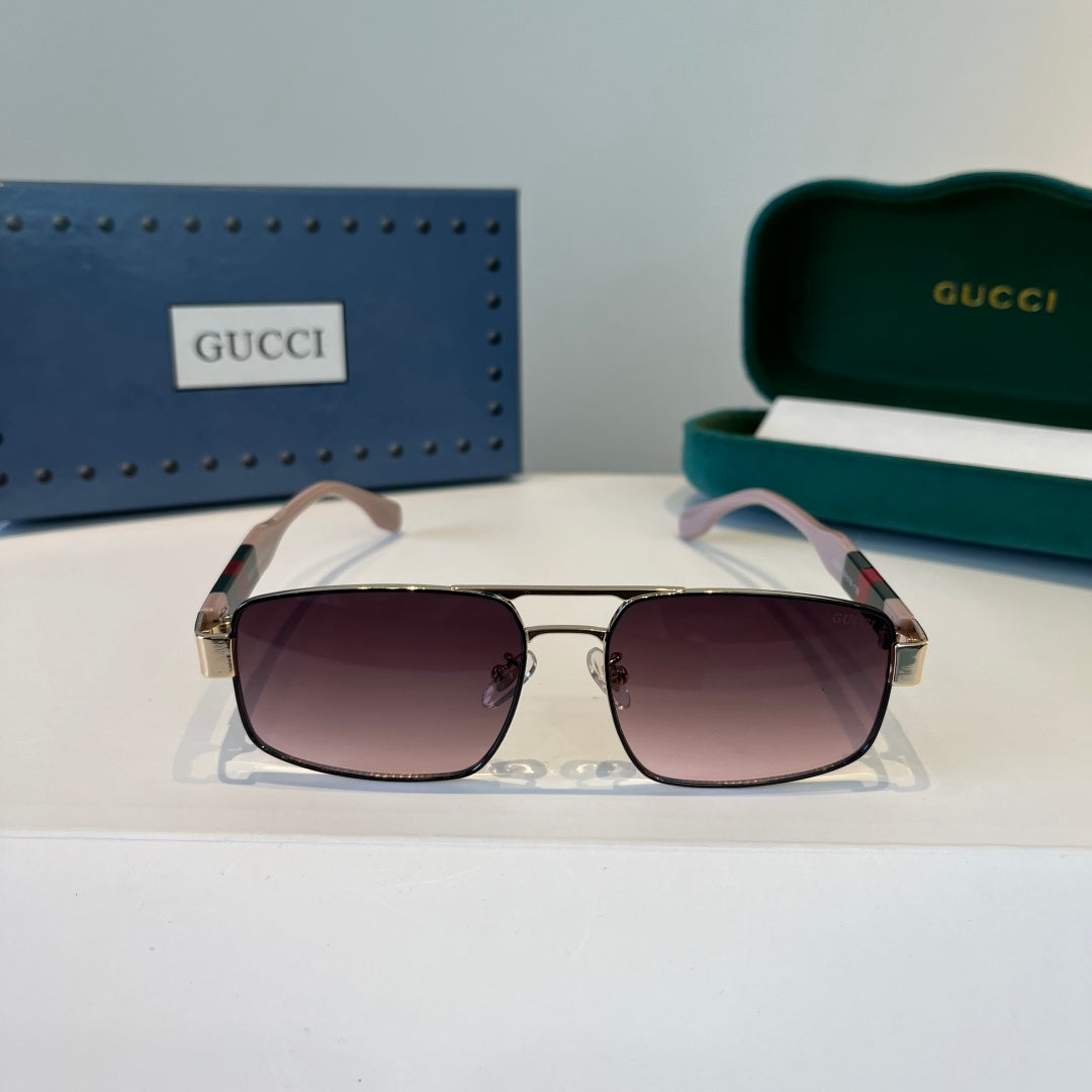 Gucci Oversized Silver Lens Sunglasses for Women - 997569 - detail image 2