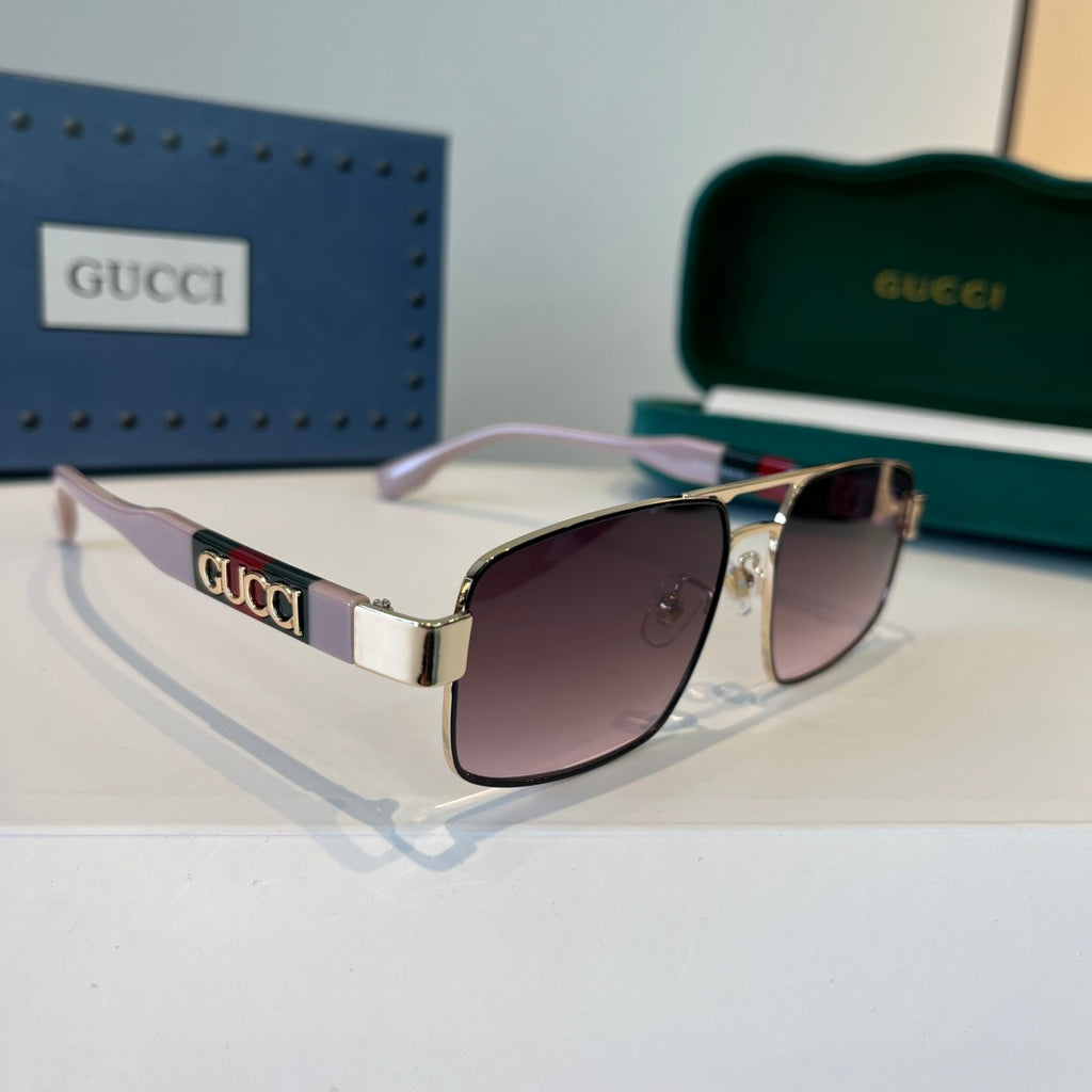Gucci Oversized Silver Lens Sunglasses for Women - 997569