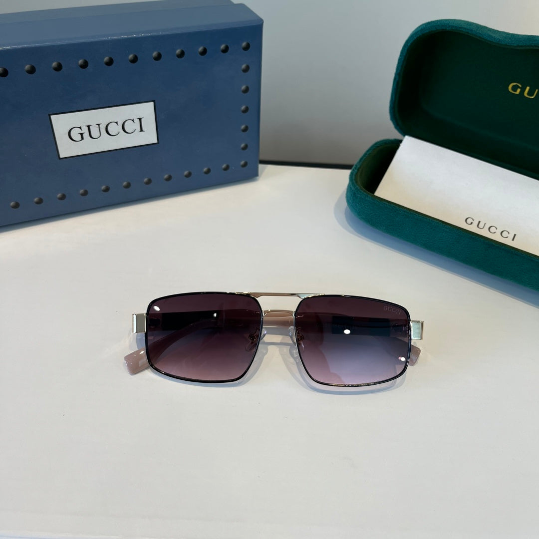 Gucci Oversized Silver Lens Sunglasses for Women - 997569 - detail image 6