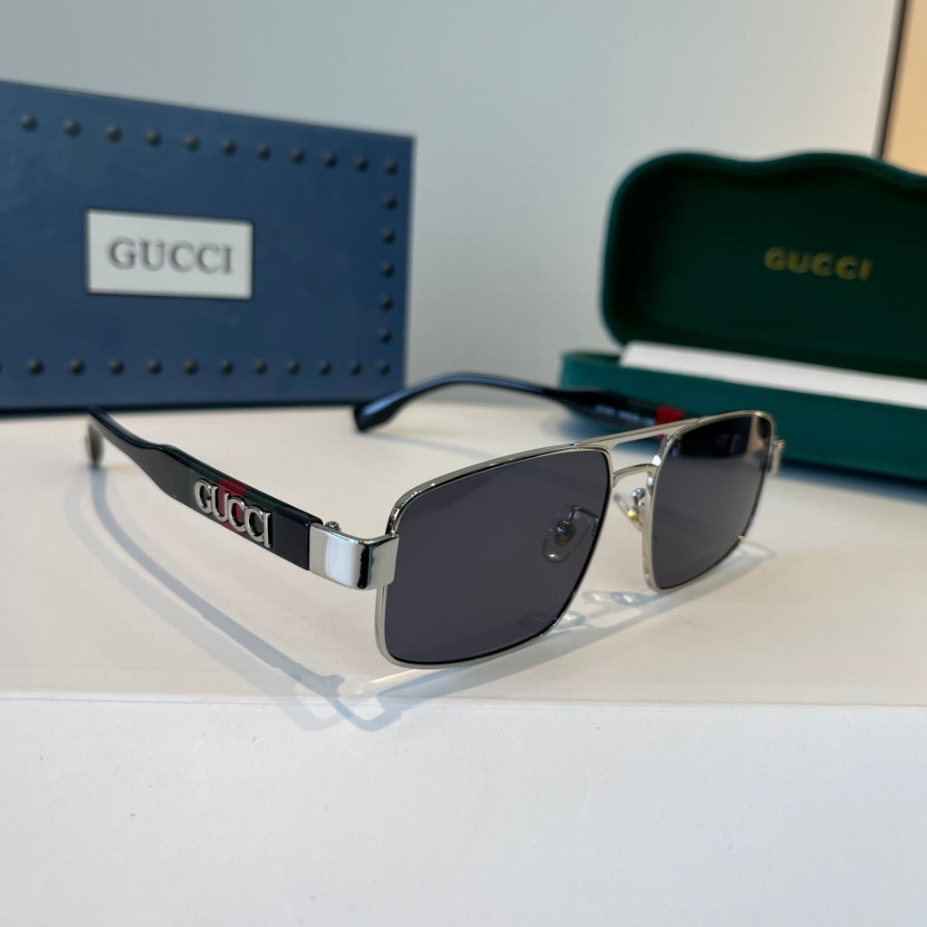 Gucci Oversized Silver Lens Sunglasses for Women - 866917