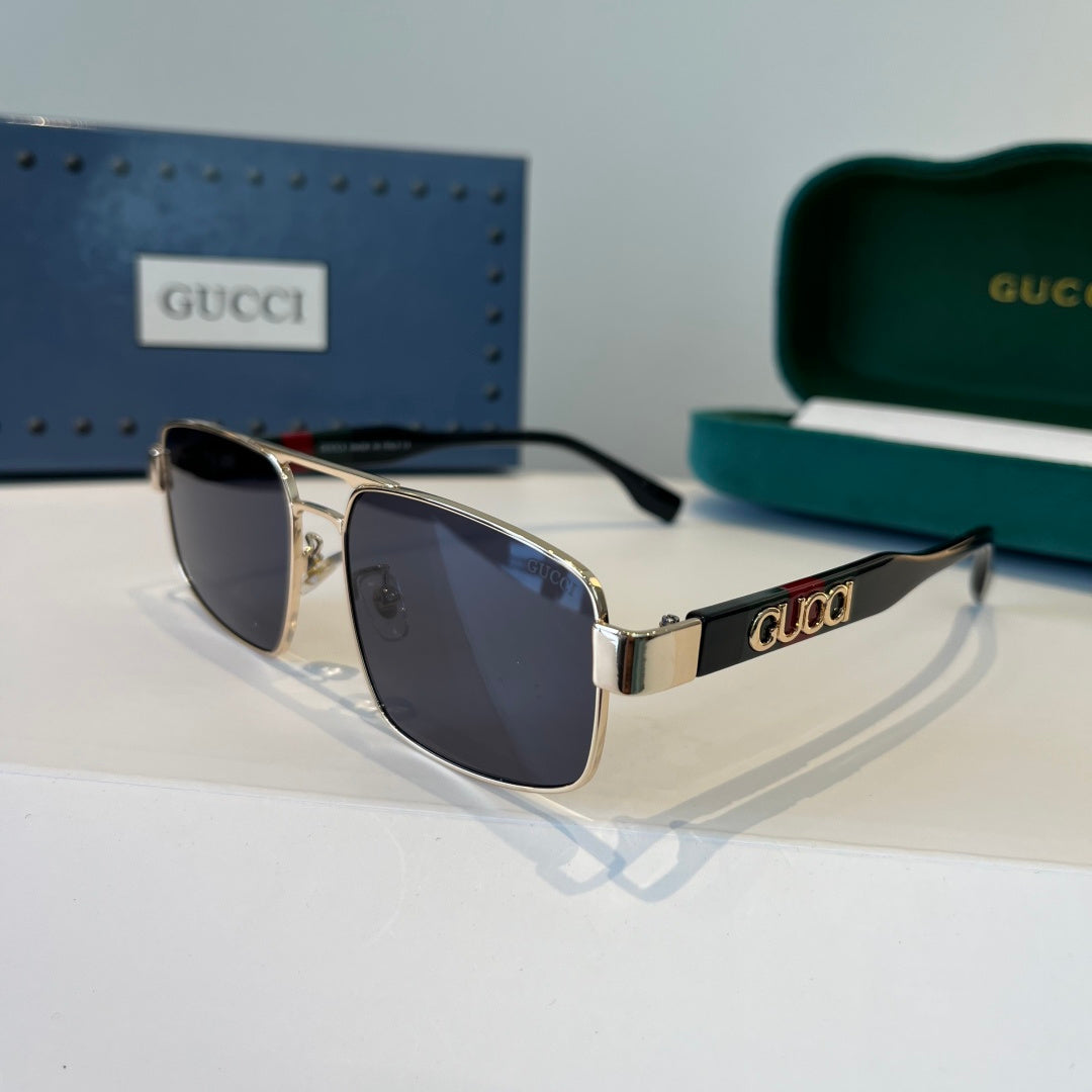Gucci Oversized Silver Lens Sunglasses for Women - 997571 - detail image 3