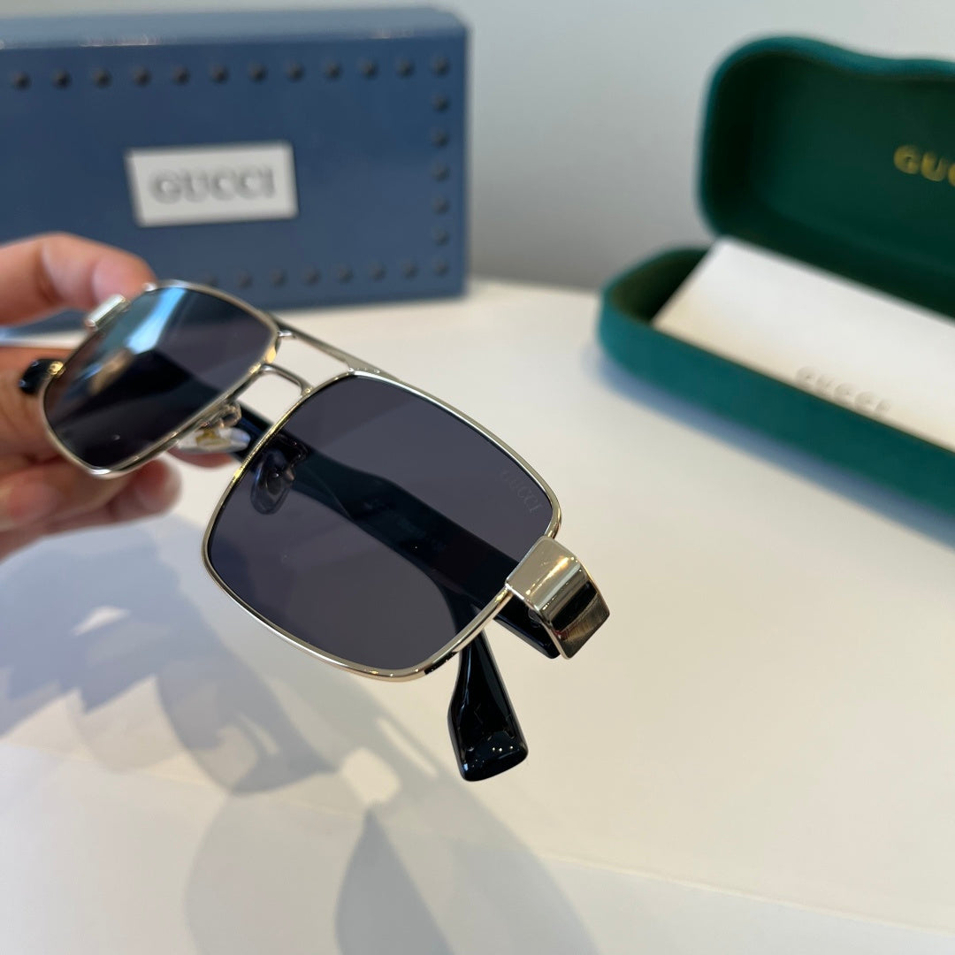 Gucci Oversized Silver Lens Sunglasses for Women - 997571 - detail image 7