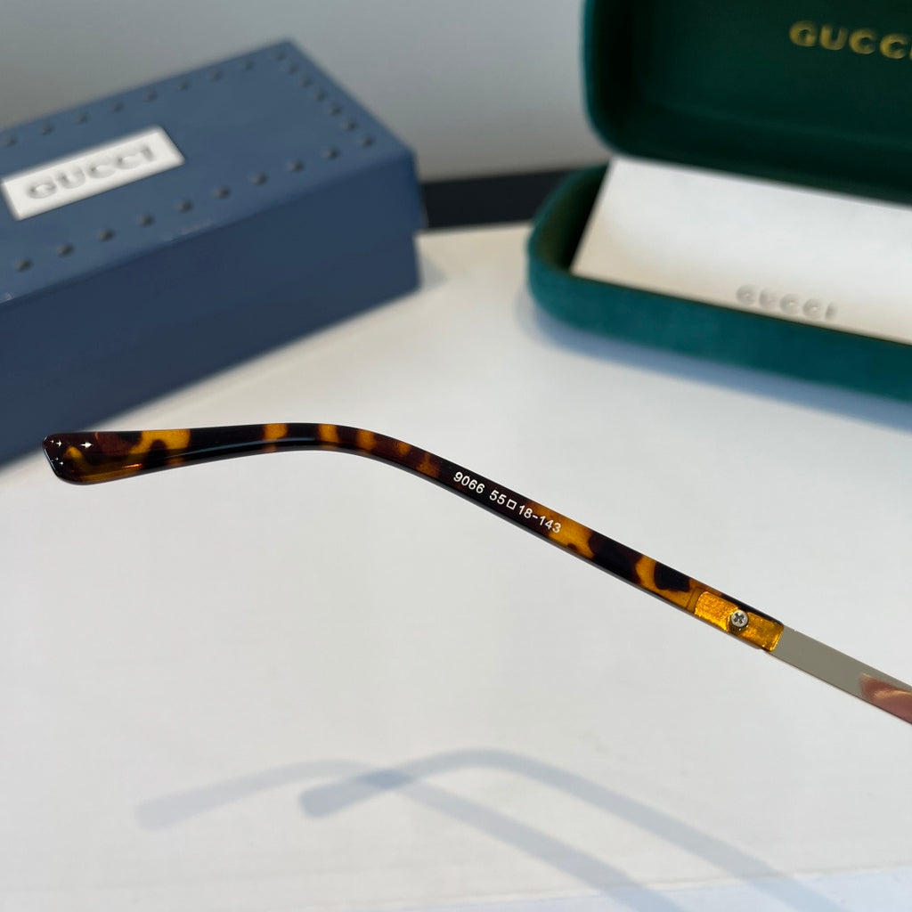 Gucci Oversized Red Lens Sunglasses for Women - 866919 - detail image 6