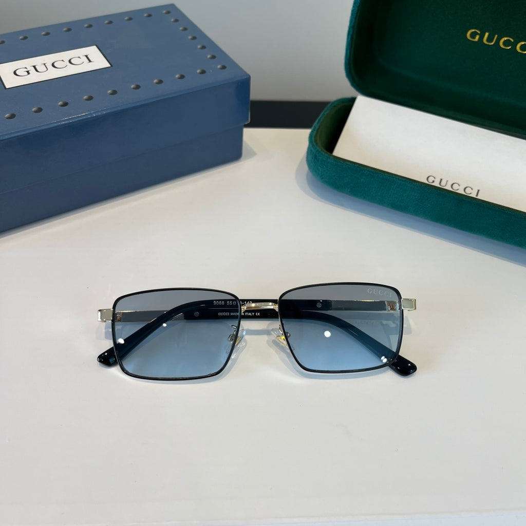 Gucci Oversized Silver Lens Sunglasses for Women - 997573 - detail image 9