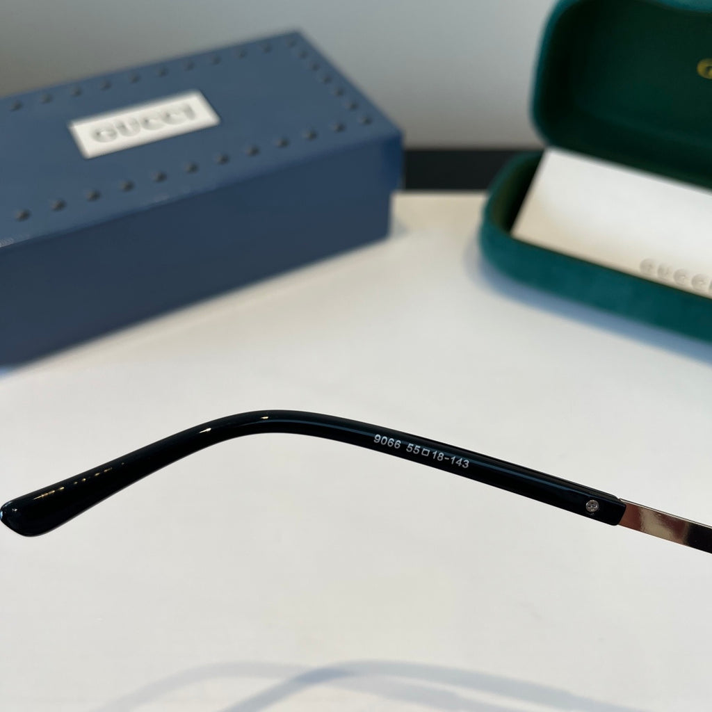 Gucci Oversized Silver Lens Sunglasses for Women - 866921 - detail image 5