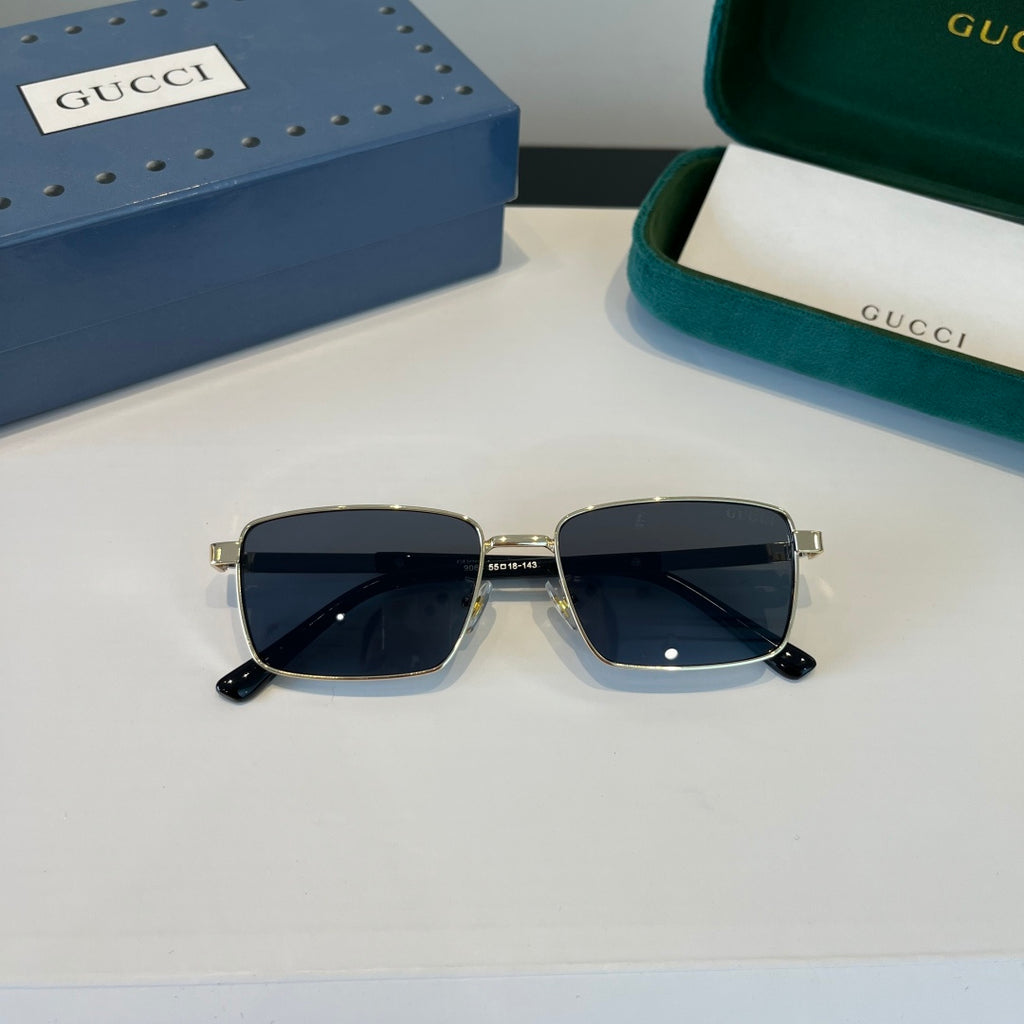 Gucci Oversized Silver Lens Sunglasses for Women - 866921 - detail image 9