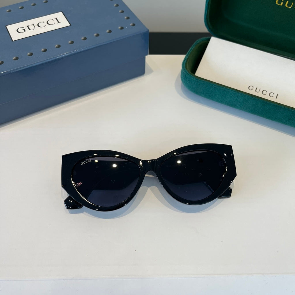 Gucci Cat-Eye Black Lens Sunglasses for Men & Women - 997575 - detail image 9