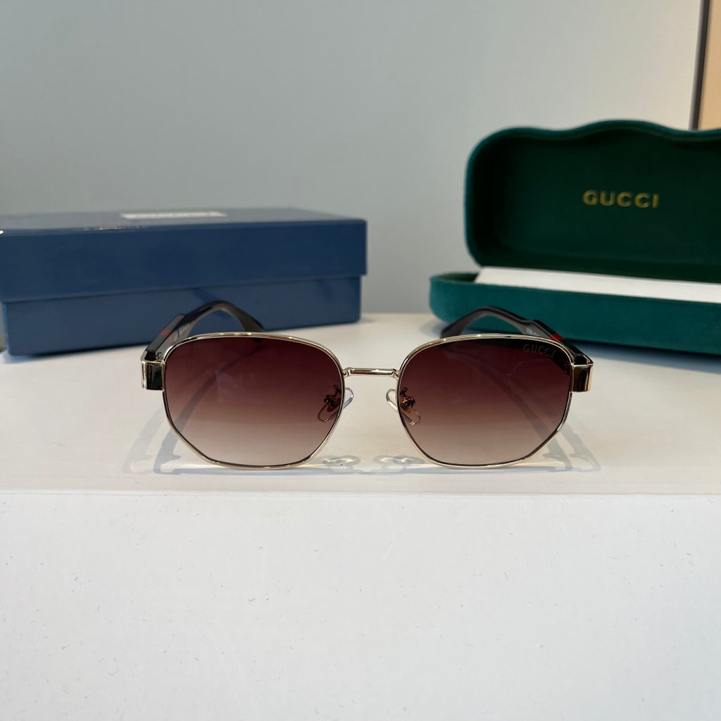 Gucci Oversized Silver Lens Sunglasses for Women - 997577 - detail image 2