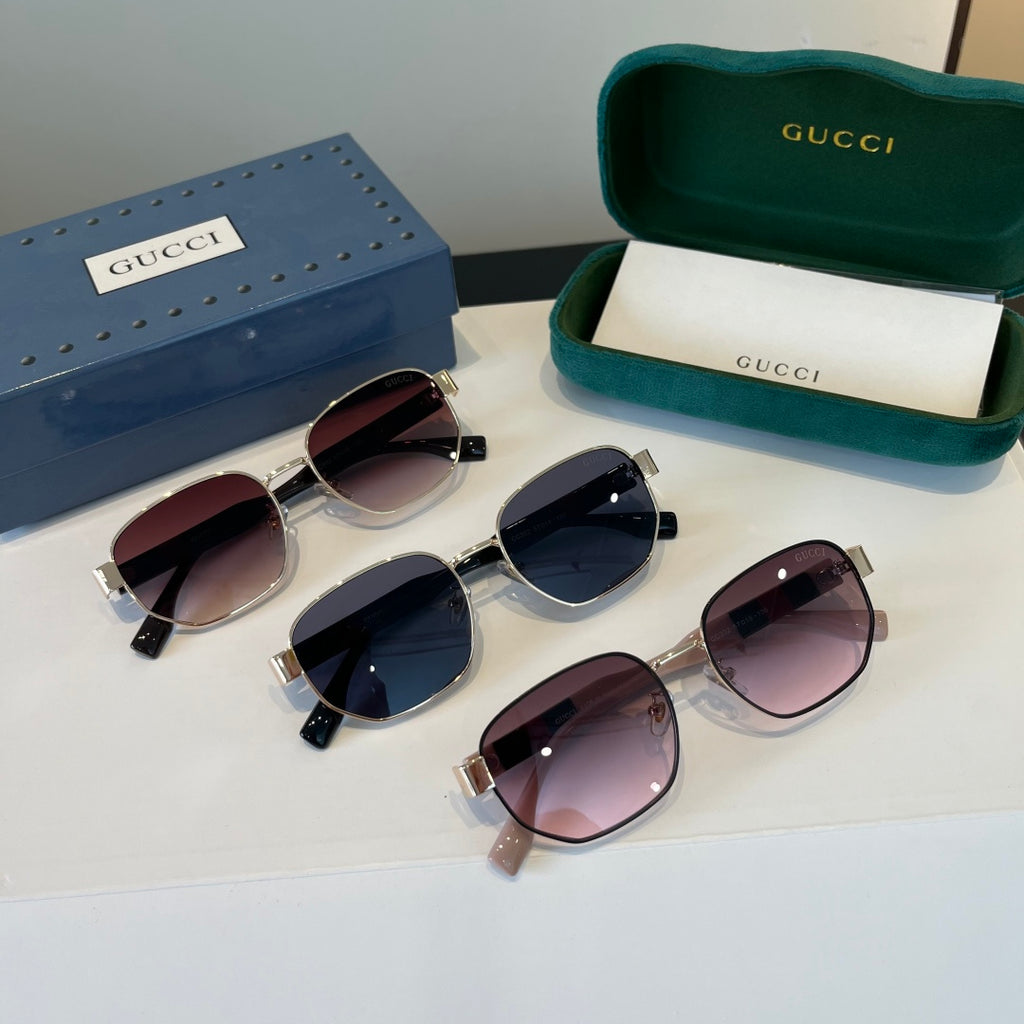 Gucci Oversized Silver Lens Sunglasses for Women - 997579 - detail image 11
