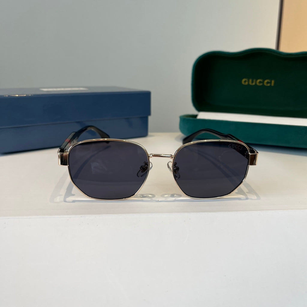 Gucci Oversized Silver Lens Sunglasses for Women - 866925 - detail image 2