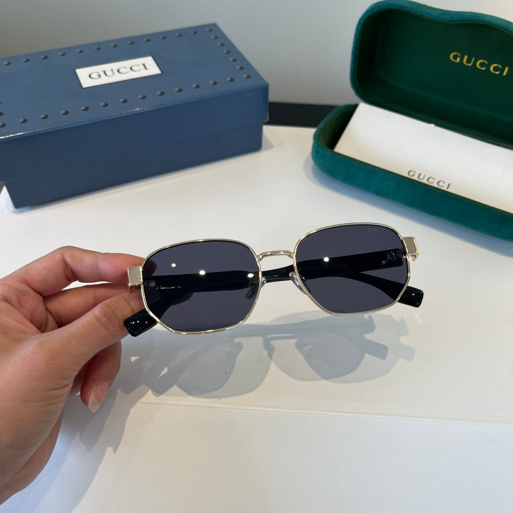 Gucci Oversized Silver Lens Sunglasses for Women - 997578 - detail image 9