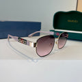 Gucci Oversized Silver Lens Sunglasses for Women - 997579