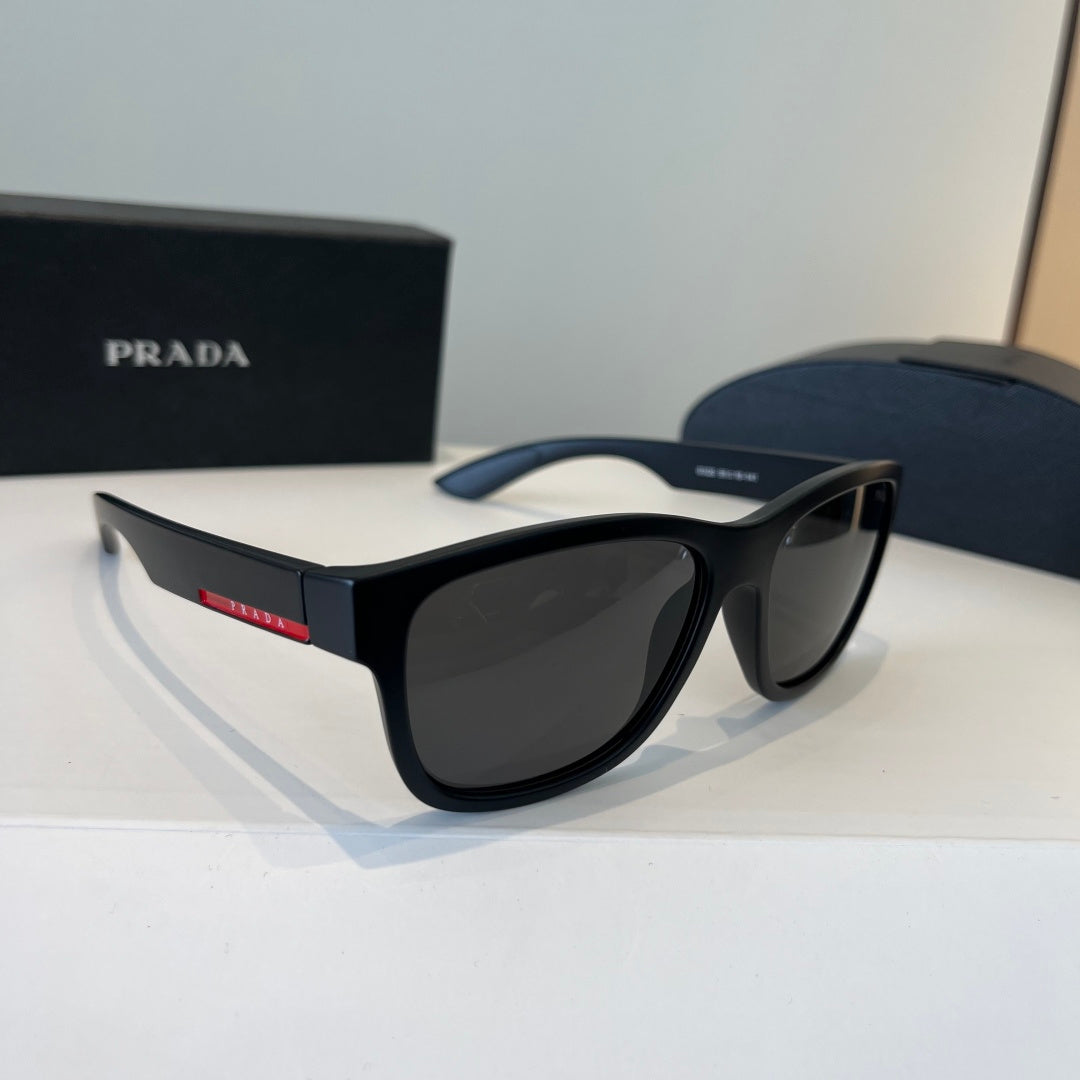 Prada Fashion Black Lens Sunglasses for Men & Women - 432139