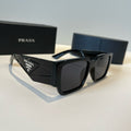 Prada Fashion Black Lens Sunglasses for Men & Women - 487151