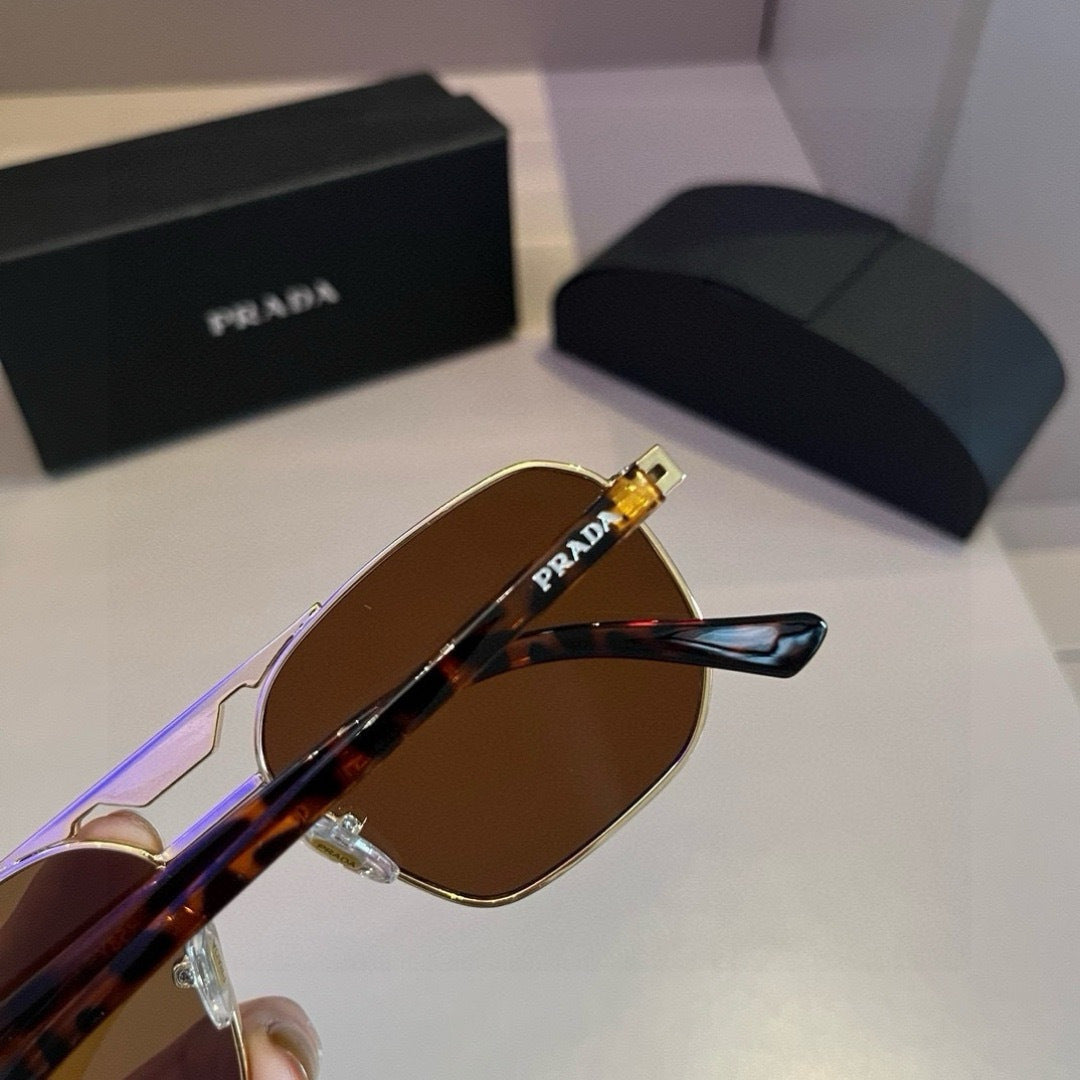 Prada Polarized Fashion Brown Lens Sunglasses for Men - 415755 - detail image 6