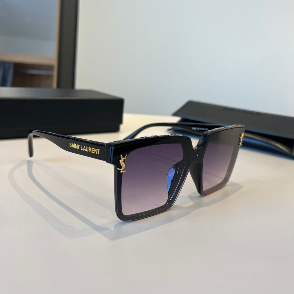 Saint Laurent Fashion Black Lens Sunglasses for Men & Women - 431902