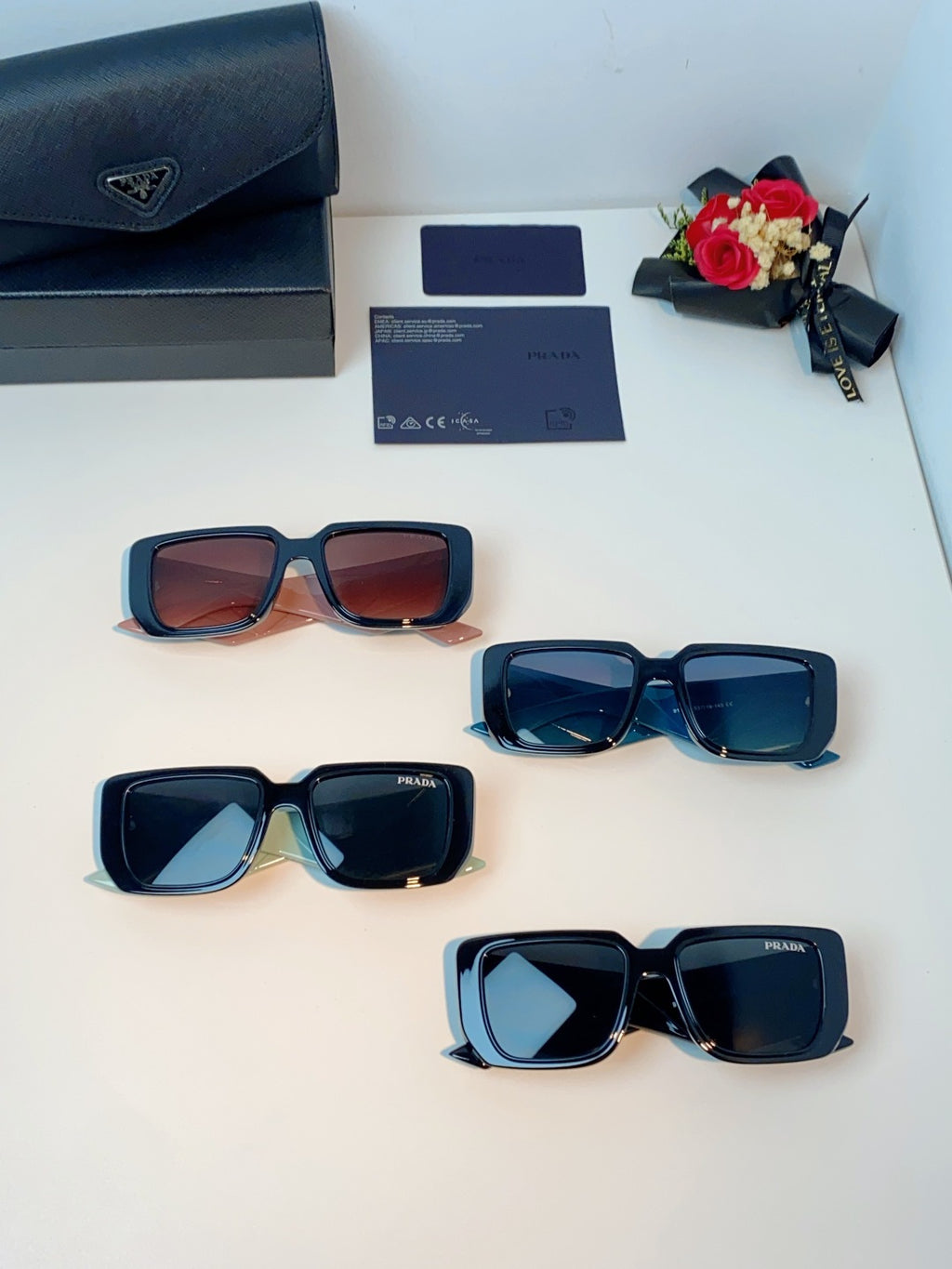 Prada Fashion Gray Lens Sunglasses for Men & Women - 432159 - detail image 12