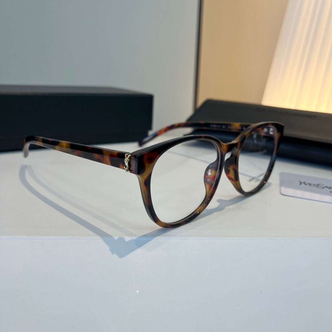 Saint Laurent Oversized Silver Lens Sunglasses for Men & Women - 415546