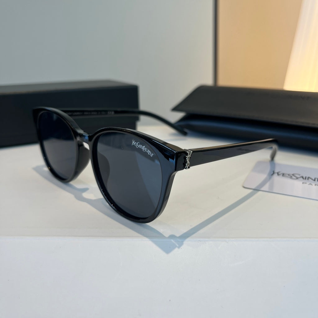 Saint Laurent Oversized Blue Lens Sunglasses for Men & Women - 998011 - detail image 3