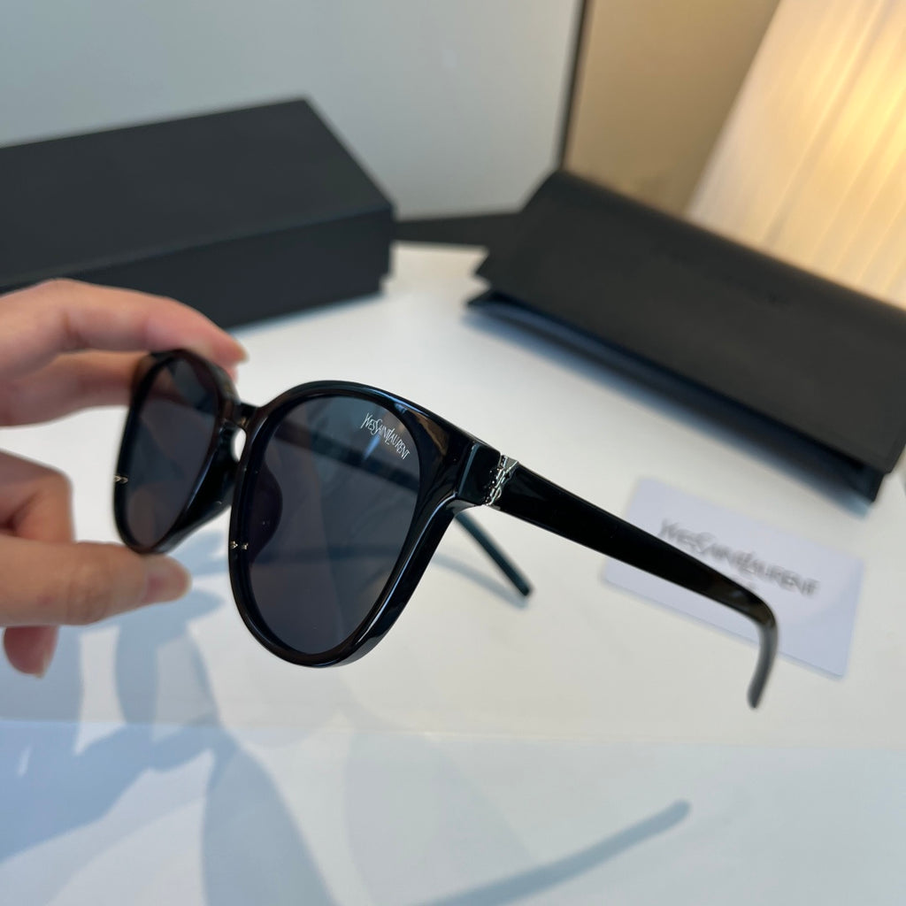 Saint Laurent Oversized Blue Lens Sunglasses for Men & Women - 415547 - detail image 4