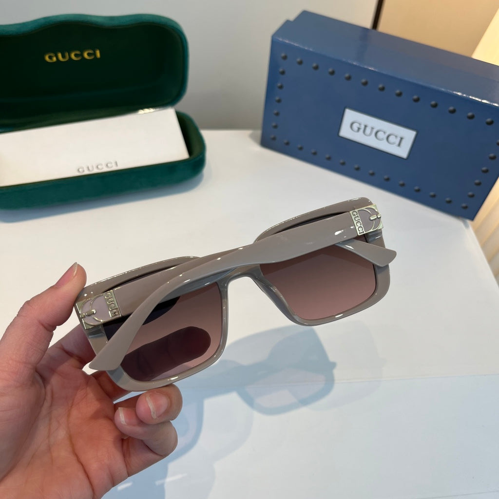 Gucci Oversized Silver Lens Sunglasses for Women - 997661 - detail image 7