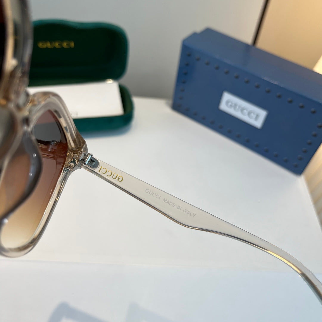 Gucci Oversized Brown Lens Sunglasses for Men & Women - 431404 - detail image 9
