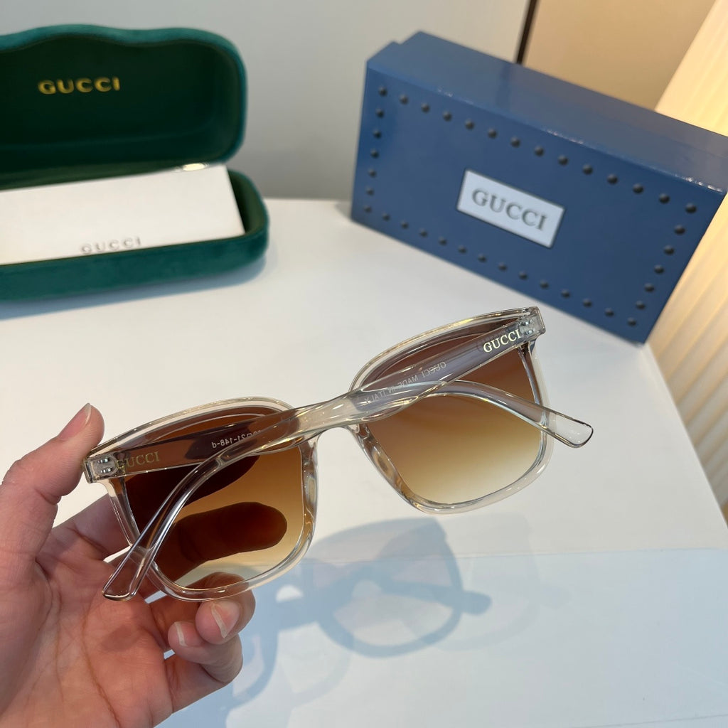 Gucci Oversized Brown Lens Sunglasses for Men & Women - 448837 - detail image 7