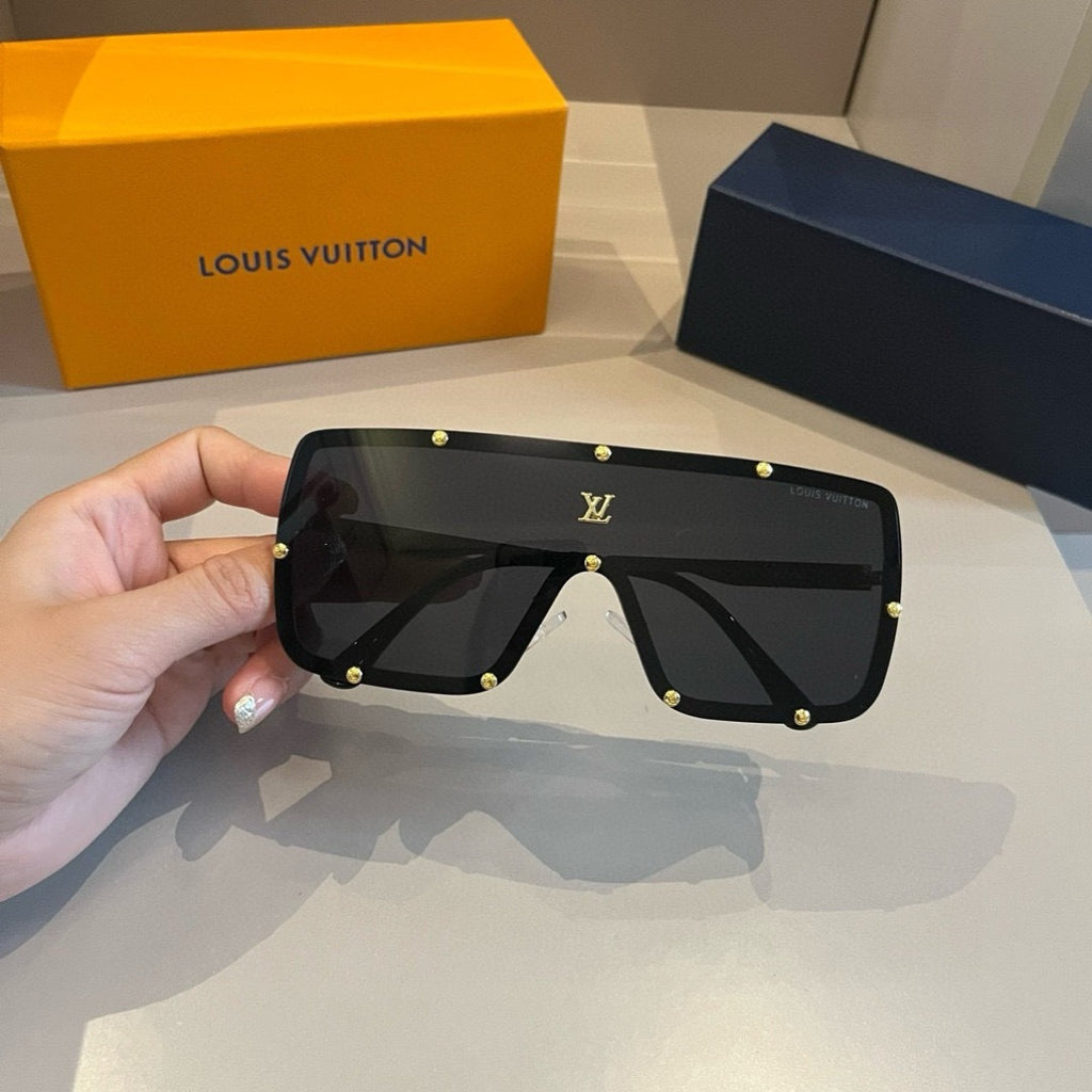 Louis Vuitton Fashion Gold Lens Sunglasses for Men & Women - 464739 - detail image 5