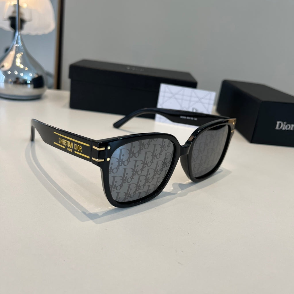 Dior Fashion Black Lens Sunglasses for Men & Women - 486808