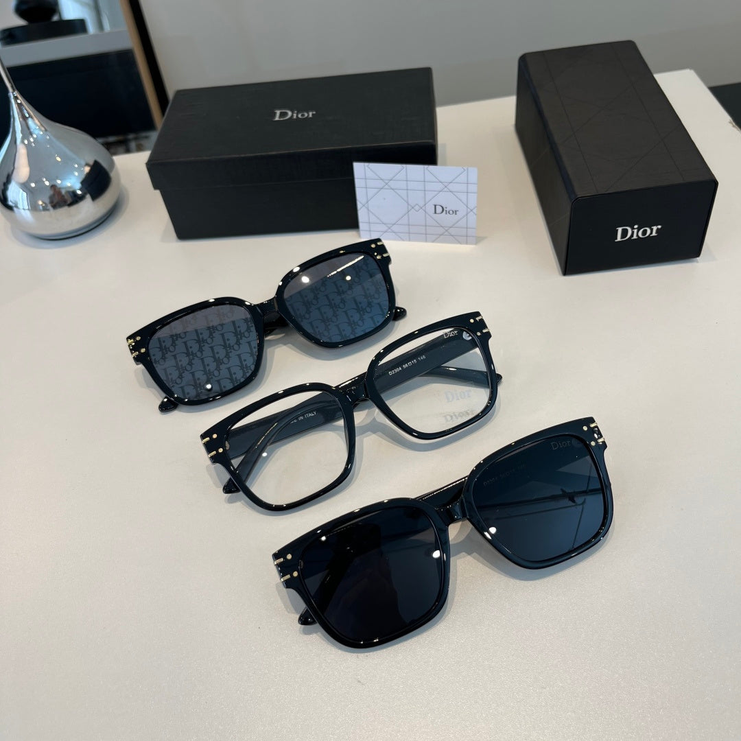 Dior Fashion Black Lens Sunglasses for Men & Women - 486808 - detail image 12
