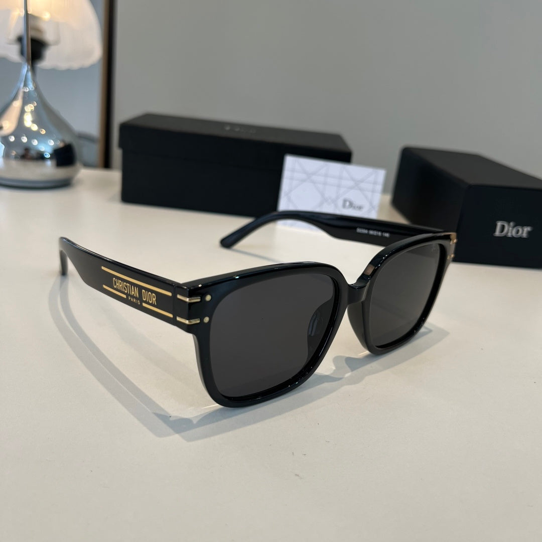 Dior Fashion Black Lens Sunglasses for Men & Women - 486809