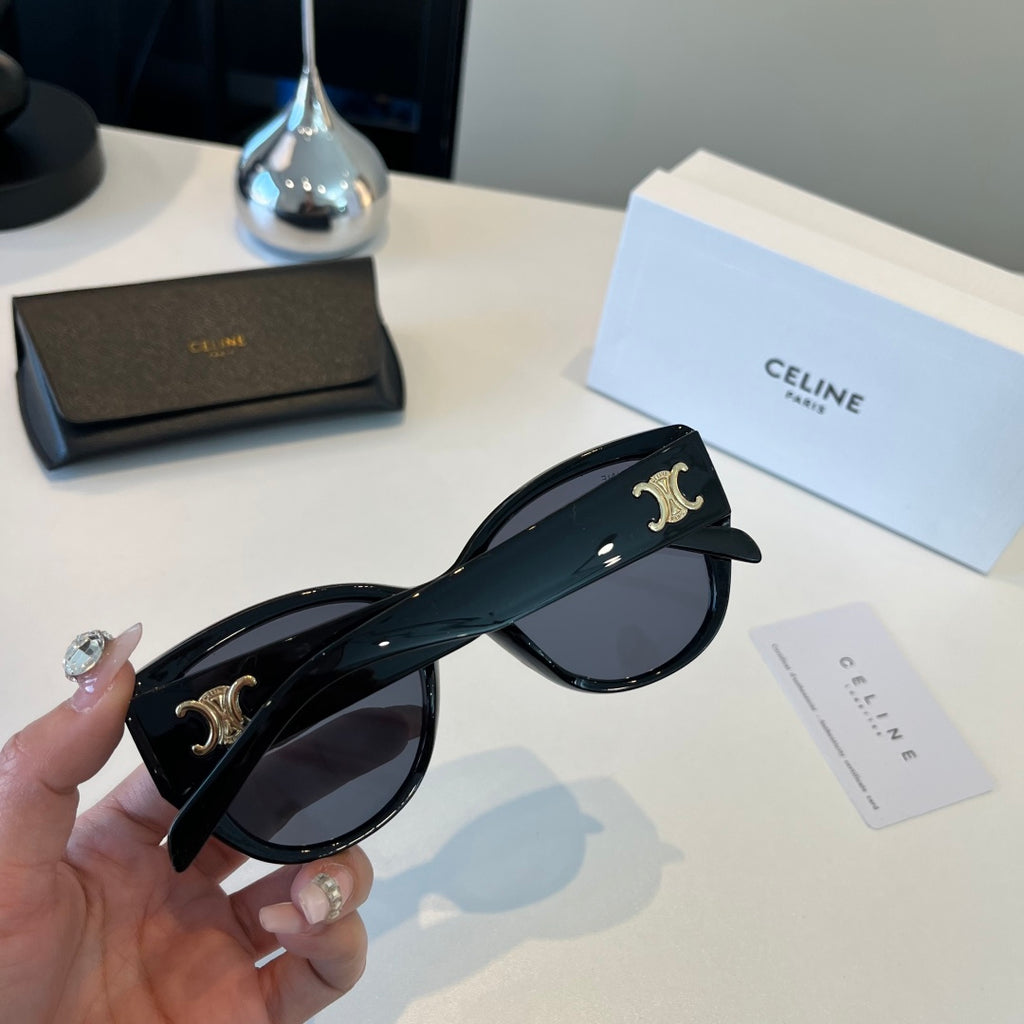 Celine Fashion Black Lens Sunglasses for Men & Women - 371995 - detail image 7