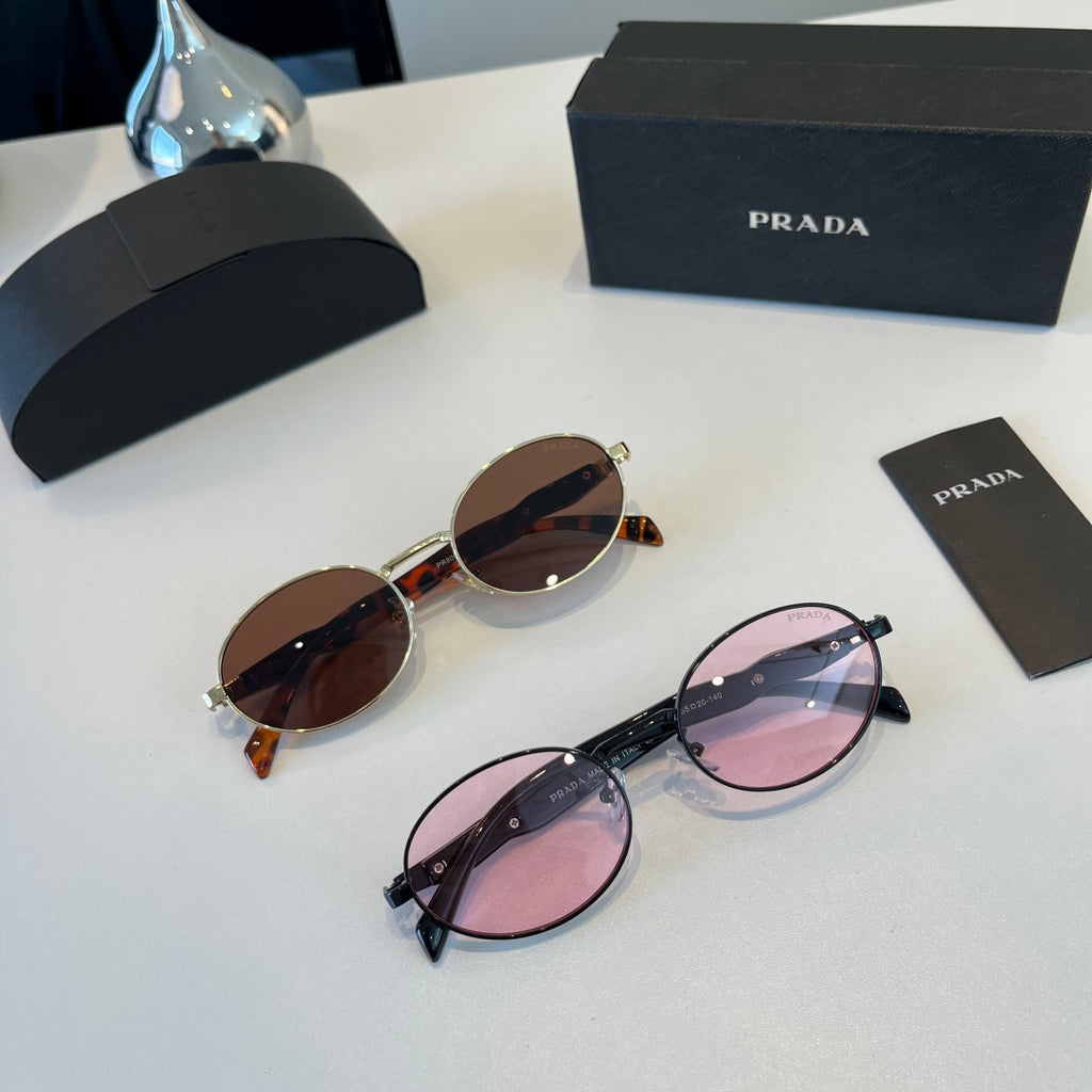 Prada Cat-Eye Silver Lens Sunglasses for Women - detail image 10