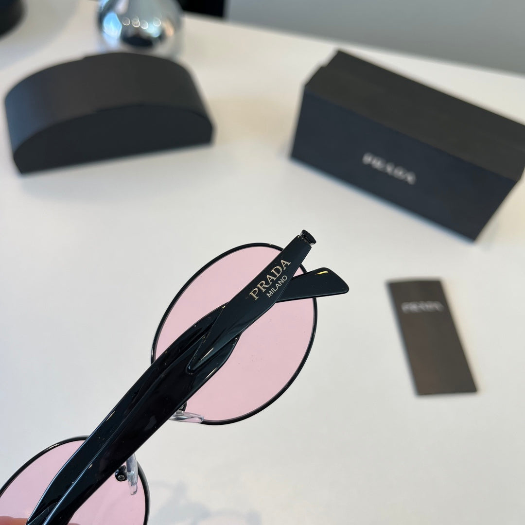 Prada Cat-Eye Silver Lens Sunglasses for Women - detail image 5