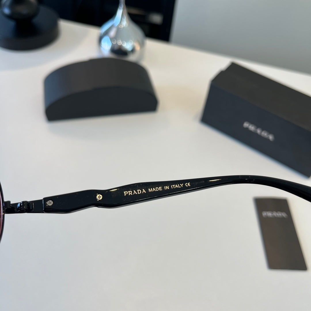 Prada Cat-Eye Silver Lens Sunglasses for Women - detail image 9
