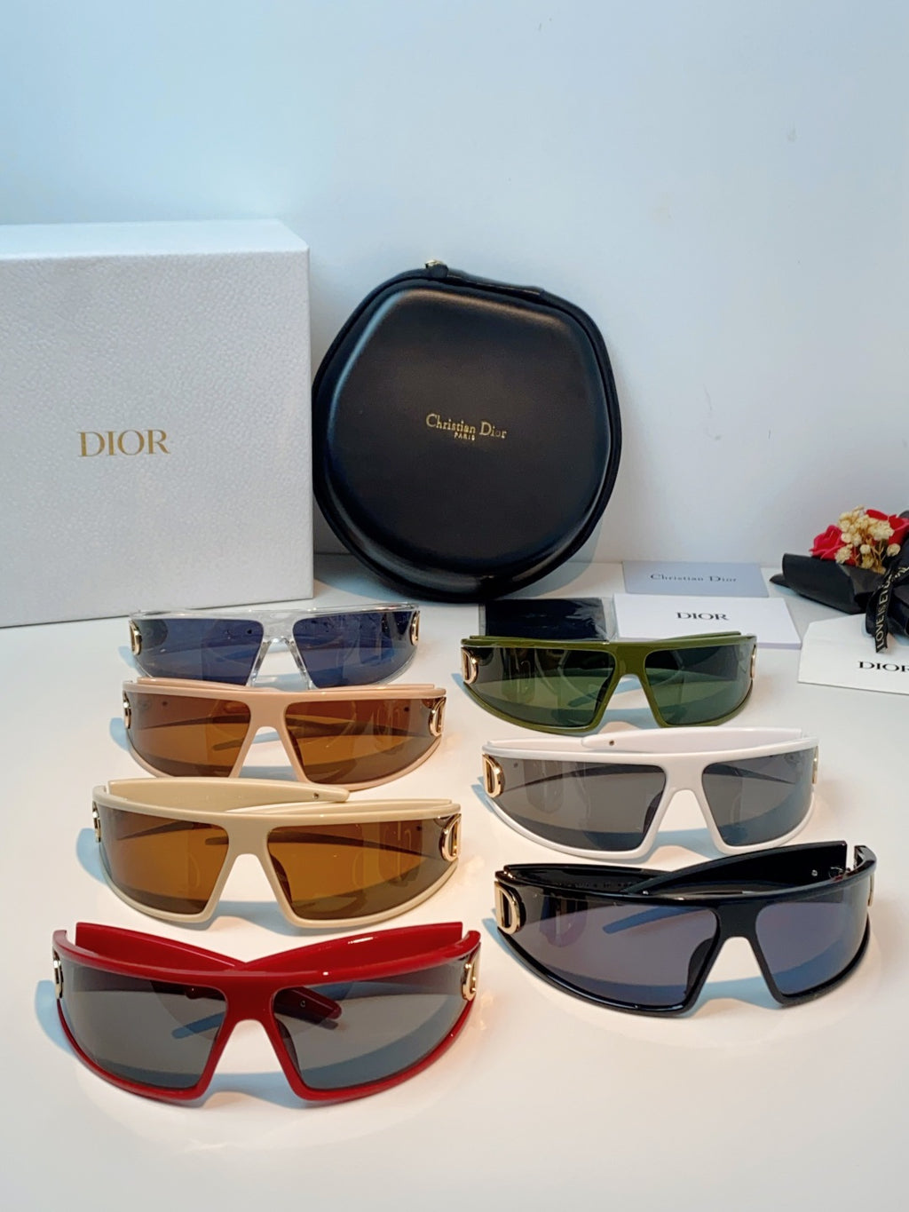 Dior Aviator Red Lens Sunglasses for Men & Women - 465256 - detail image 12